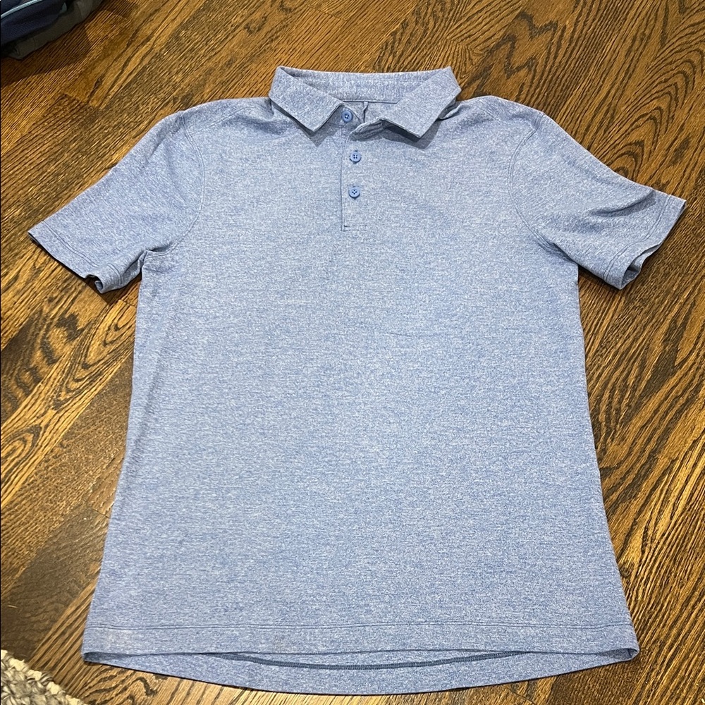 Men's Blue Lululemon Polo Shirt